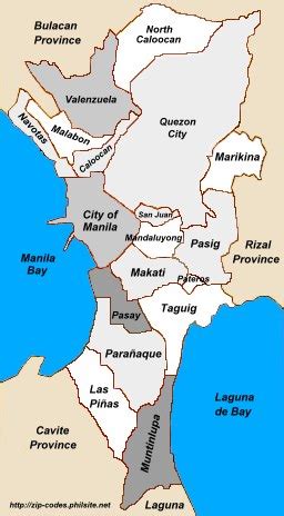 muntinlupa city map.